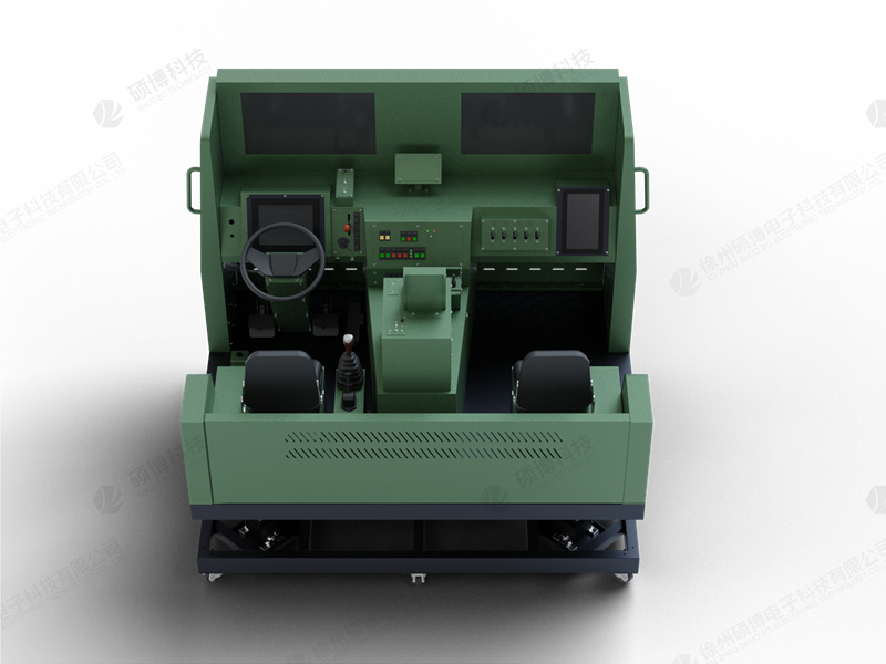 某型機(jī)械化路面訓(xùn)練模擬器